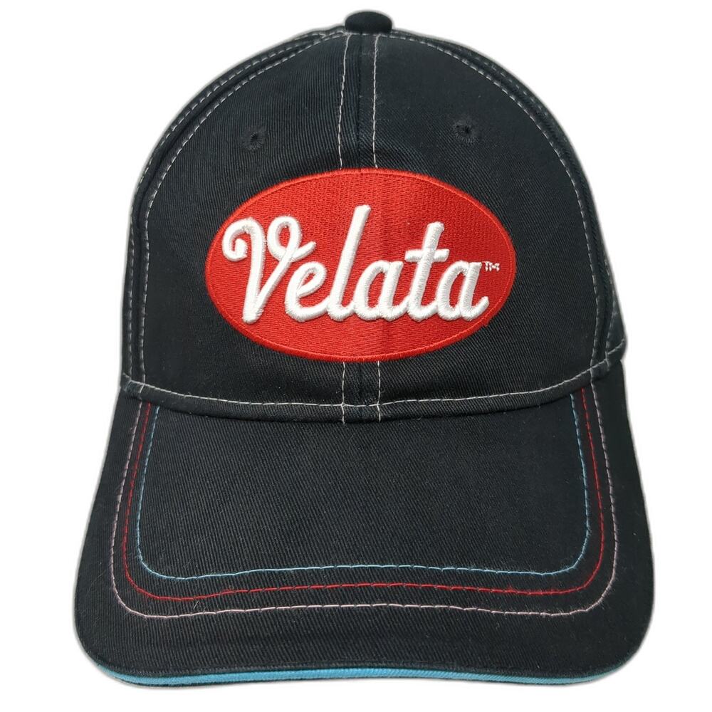 Velata Slideback Baseball Cap Black One Size Adjustable Embroidered Scentsy